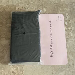 A New Day Classic Black Hosiery Size 3